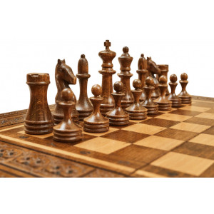 Шахматы + нарды резные "Наира" 50, Mkhitaryan