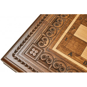 Шахматы + нарды резные "Наира" 50, Mkhitaryan