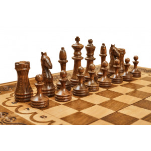 Шахматы + нарды резные "Аида" 50, Mkhitaryan