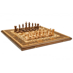 Шахматы + нарды резные "Аида" 50, Mkhitaryan