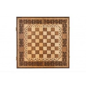 Шахматы + нарды резные "Аида" 50, Mkhitaryan