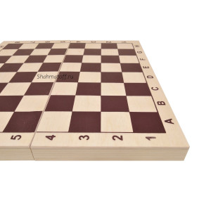 Шахматы "Юниор" утяжелённые в доске люкс