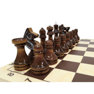 Шахматы "Призёр" в доске люкс