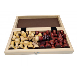 Шахматы "Призёр" new в доске люкс