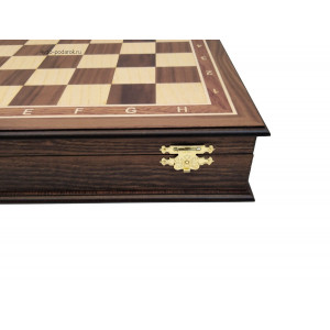 Шахматный ларец "Гамбит" 45 с фигурами из дуба