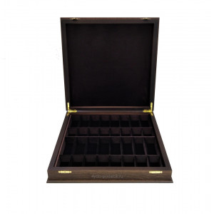 Шахматный ларец "Гамбит" 45 с фигурами из дуба