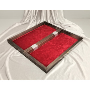 Шахматы Гроссмейстерские с фигурами из бука в доске люкс 40