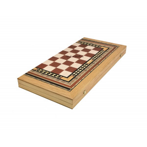 Шахматы, шашки, нарды "Маркетри" 60 