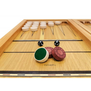 Шахматы, шашки, нарды "Маркетри" 60 