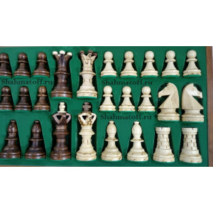 Шахматы + шашки подарочные Амбассадор 