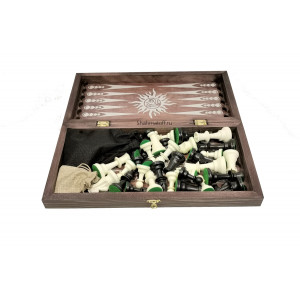 Набор 3 в 1 "Гроссмейстер" Серебро