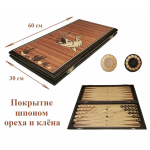 Нарды деревянные "Мечта рыбака" 