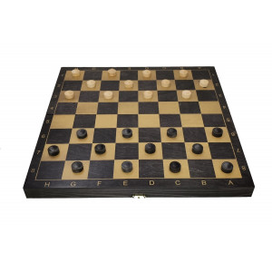 Набор 3 в 1 "Гроссмейстер" new с фигурами из бука