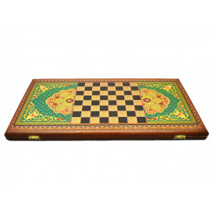 Нарды Сирийские Ковер зеленый большие