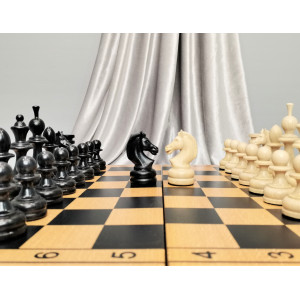 Шахматы гроссмейстерские с утяжеленными фигурами клен