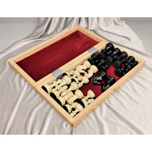 Шахматы гроссмейстерские с утяжеленными фигурами клен new