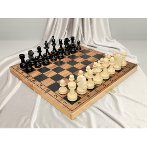 Шахматы гроссмейстерские Люкс орех new