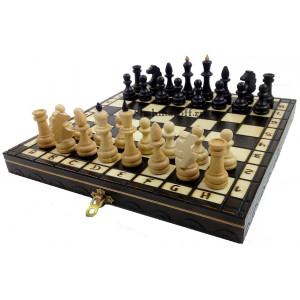 Шахматы школьные "Дебют" с фигурами из бука Шахматы школьные "Дебют" с фигурами из бука