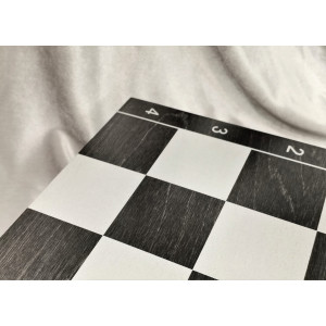 Набор 3 в 1 "Гроссмейстер" серебро с фигурами из бука