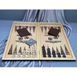 Нарды + шашки, набор 2 в 1 "Стихия" 