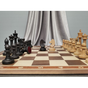 Шахматный ларец "Гамбит" 45 с утяжеленными фигурами