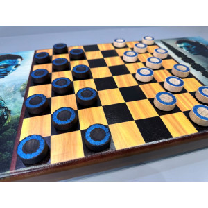 Нарды деревянные большие "Аватар"