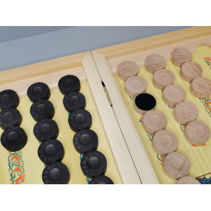 Нарды деревянные большие "Конь"