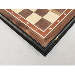 Шахматы деревянные в ларце 45 "Гамбит"+шашки ручной росписи в подарок