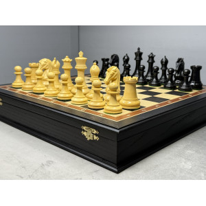 Шахматы подарочные эксклюзивные с фигурами из самшита