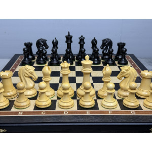 Шахматы подарочные эксклюзивные с фигурами из самшита