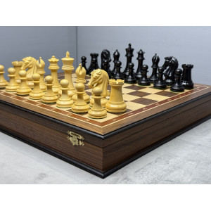 Шахматы подарочные эксклюзивные с фигурами из самшита